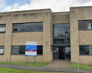 A photo of the outside of Dewsbury Health Centre