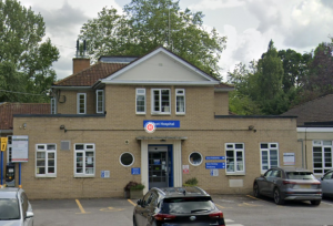 A photo of the outside of Didcot Community Hospital