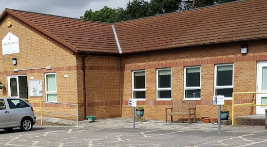 A photo of the outside of Greenhill Community Hub