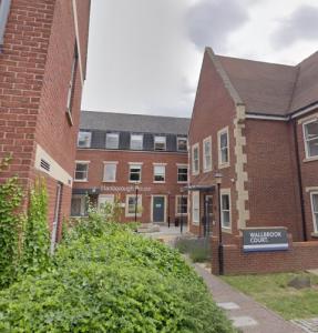 A photo of the outside of Hanborough House