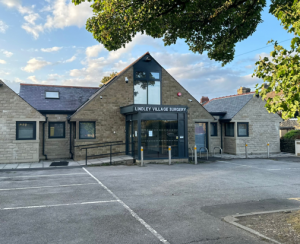 A photo of the outside of Lindley Village Surgery