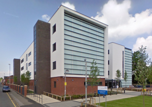 A photo of the outside of Nye Bevan House