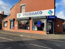 A photo of the outside of Pharmaco Chemist