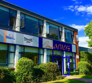 A photo of the outside of Warners Health Club