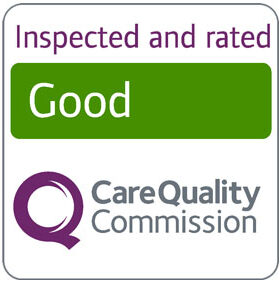 Care Quality Commission, Inspected and rated "Good"