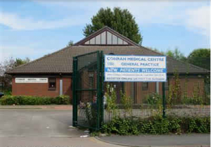 A photo of the outside of Conran Medical Centre
