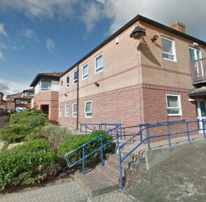 A photo of the outside of Grantham Health Clinic