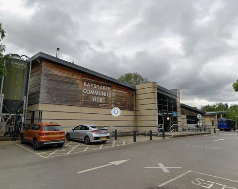 A photo of the outside of Baysgarth Community Hub (NL Active)