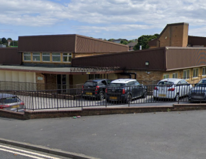 A photo of the outside of Peterlee Health Centre