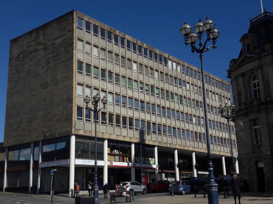 Outside of Empire House