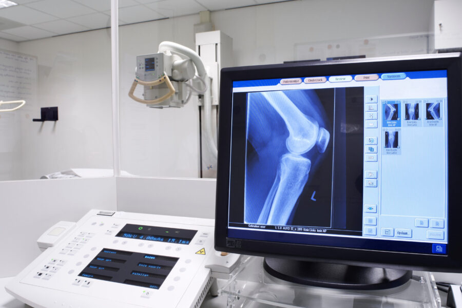 An x-ray machine